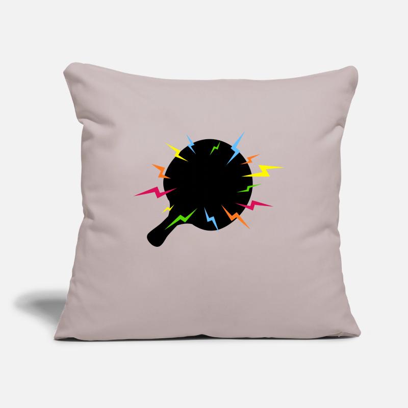 Magic Ping Pong Racket Lightning Sofa pillowcase 17,3'' x 17,3'' (45 x 45 cm)