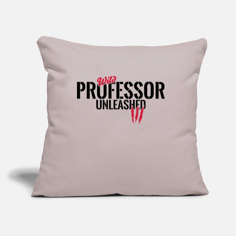 Professeur Wilder unleashed Housse de coussin décorative 45 x 45 cm