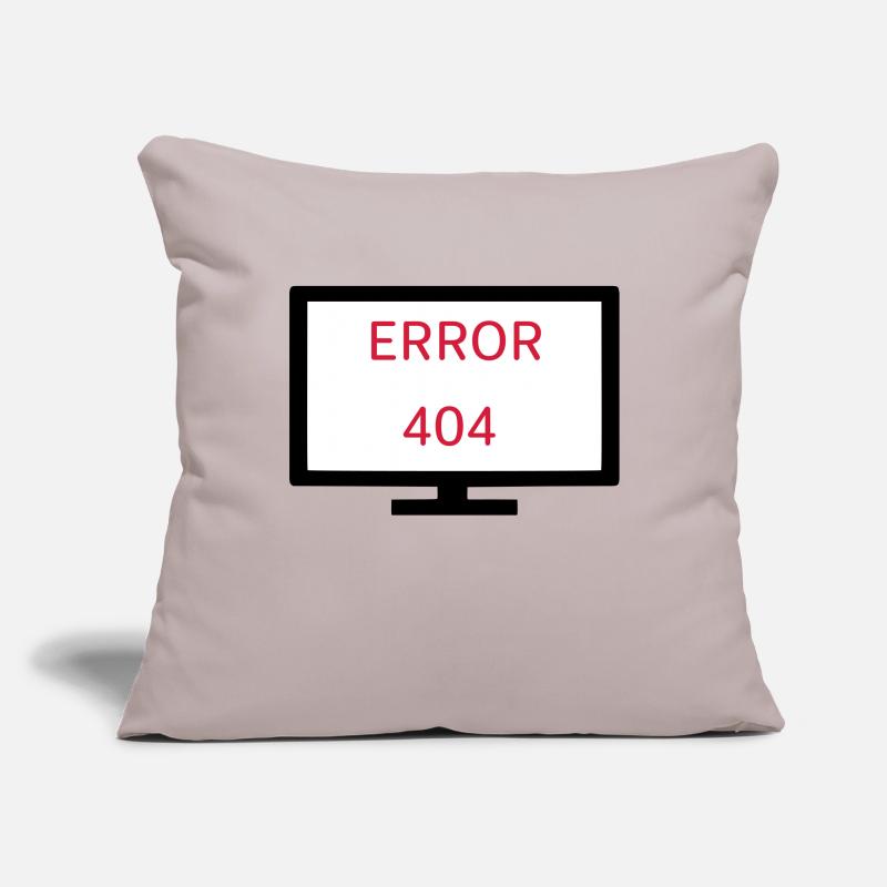 Computer Fehler 404 Sofakissenbezug 45 x 45 cm
