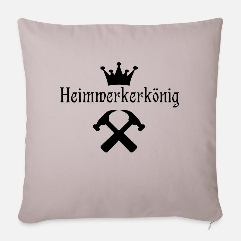 Home Improvement - Housse de coussin décorative 45 x 45 cm - taupe clair