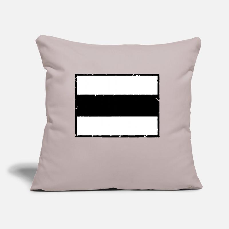 Conception de bouclier de cadre Housse de coussin décorative 45 x 45 cm