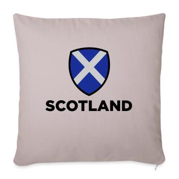 Drapeau national de l Ecosse - Housse de coussin décorative 45 x 45 cm - taupe clair - Devant