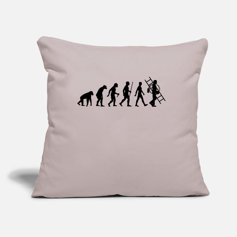 Evolution Schornsteinfeger Sofakissenbezug 45 x 45 cm