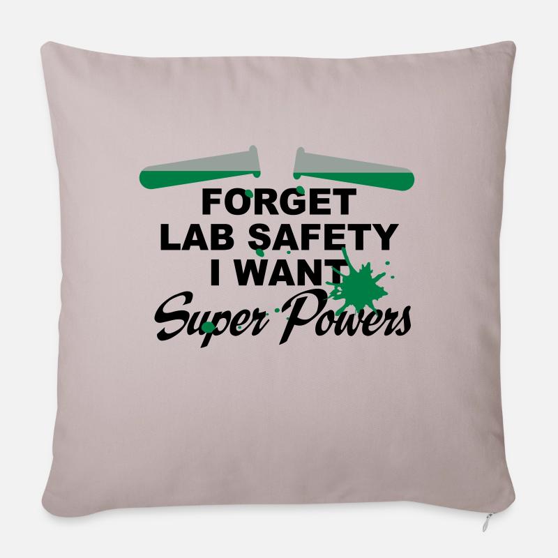 superpowers - Housse de coussin décorative 45 x 45 cm - taupe clair