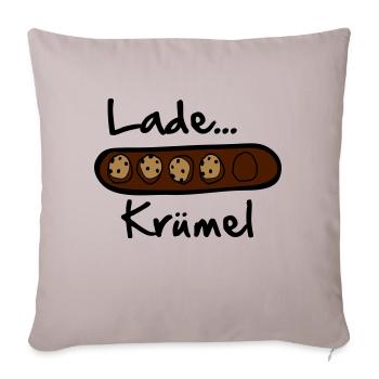 Lade... Krümel - Sofakissenbezug 45 x 45 cm - helles Taupe - Vorne