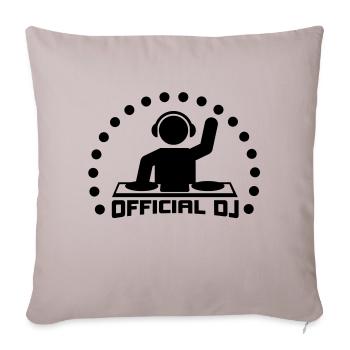dj_1__f1 - Housse de coussin décorative 45 x 45 cm - taupe clair - Devant