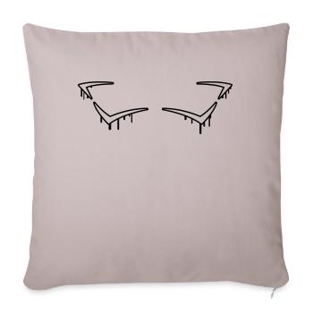 Graffiti Frame - Sofa pillowcase 17,3'' x 17,3'' (45 x 45 cm) - light taupe - Front