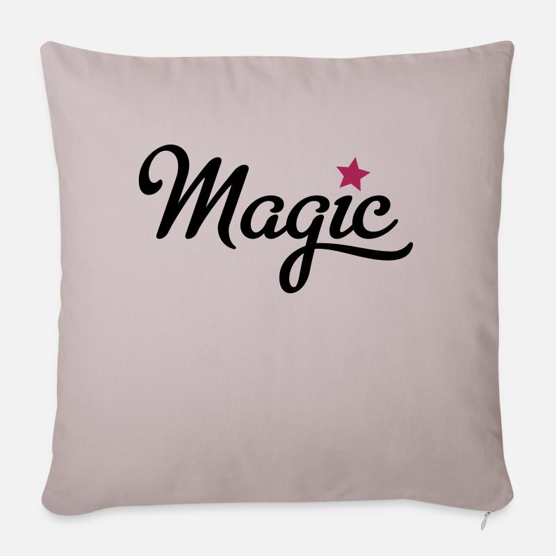 magic - Sofa pillowcase 17,3'' x 17,3'' (45 x 45 cm) - light taupe