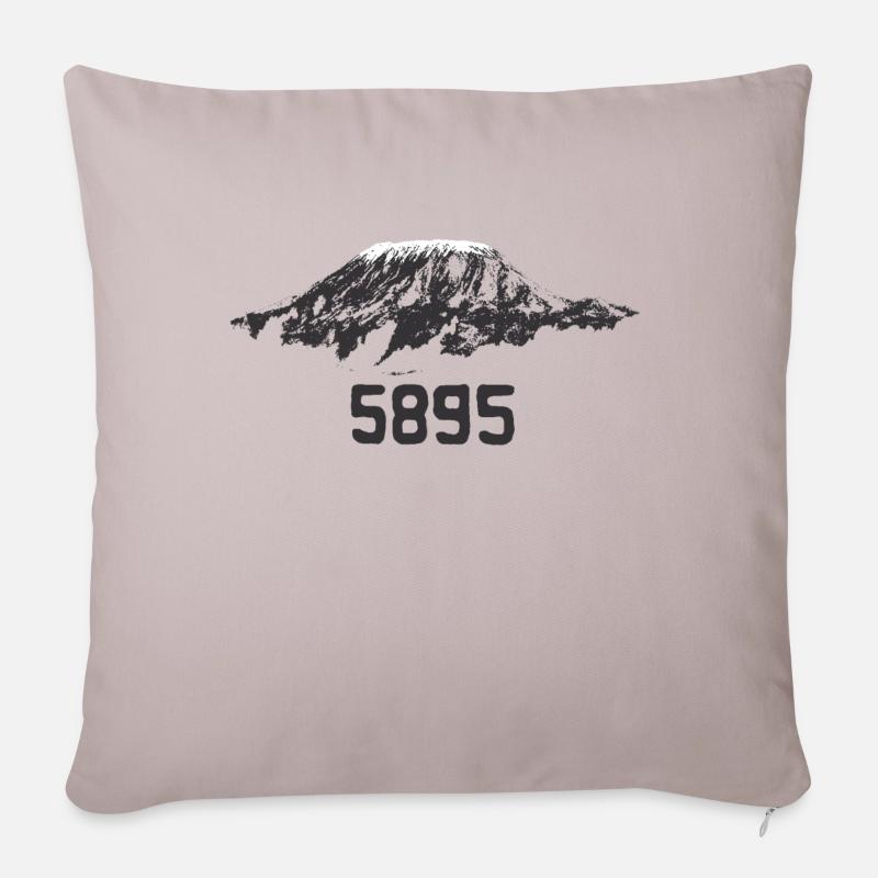 Der Kilimanjaro 5895 - Sofakissenbezug 45 x 45 cm - helles Taupe
