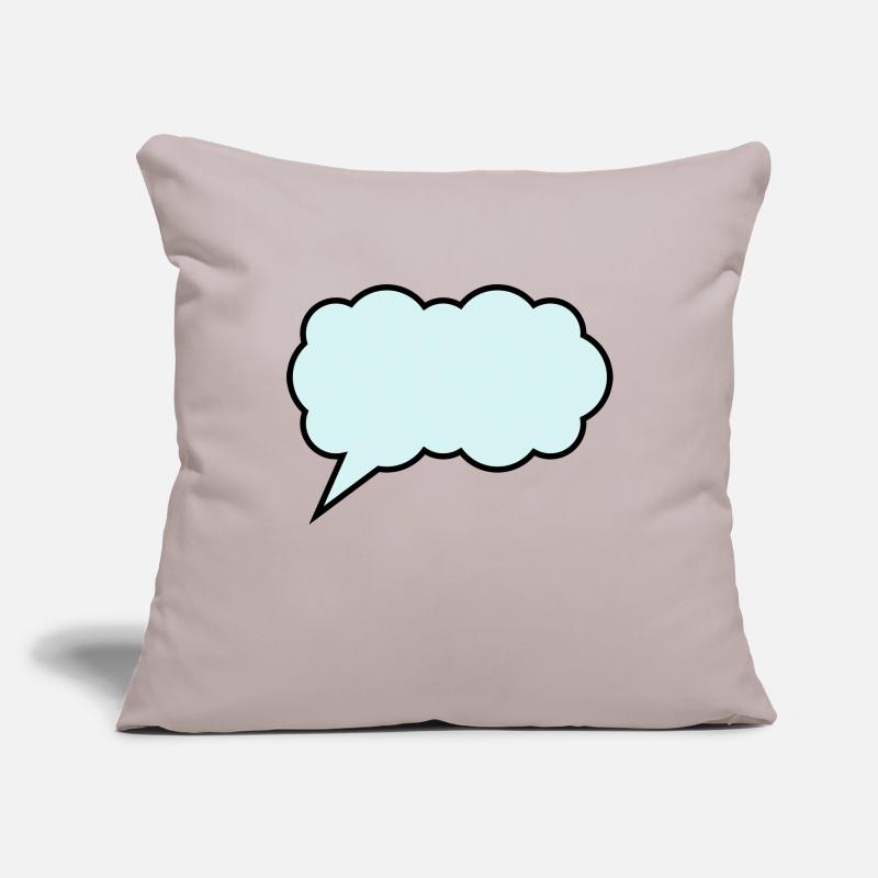 cloud bubble design Sofa pillowcase 17,3'' x 17,3'' (45 x 45 cm)