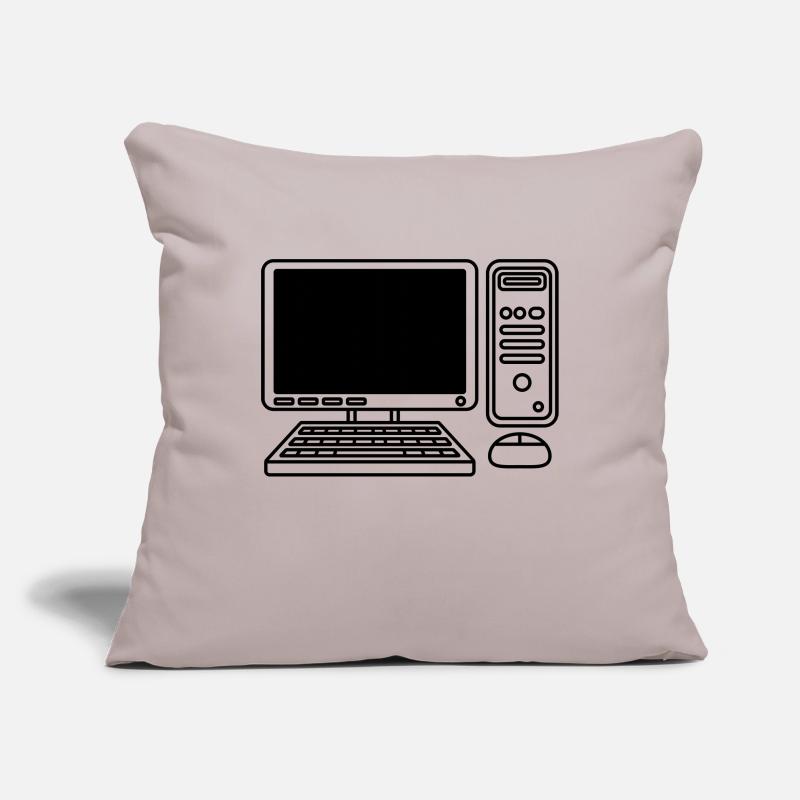 Screen Keyboard Mouse Computer Sofa pillowcase 17,3'' x 17,3'' (45 x 45 cm)