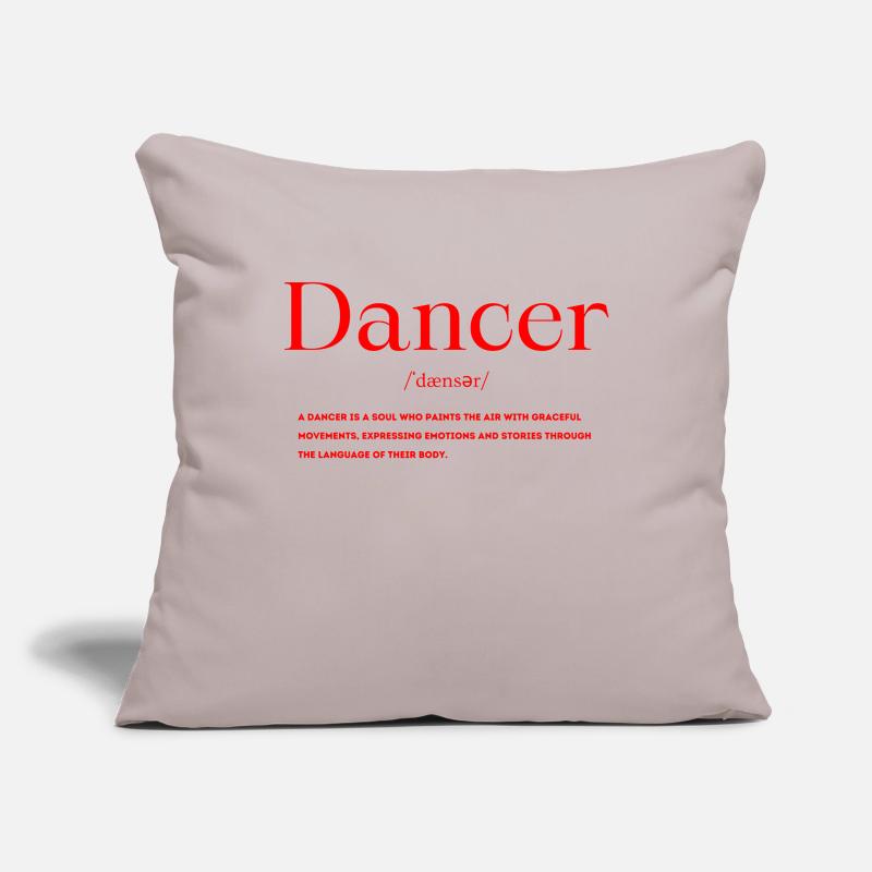 Dancer Definition Sofa pillowcase 17,3'' x 17,3'' (45 x 45 cm)