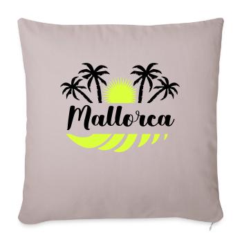 Majorca - Sofa pillowcase 17,3'' x 17,3'' (45 x 45 cm) - light taupe - Front