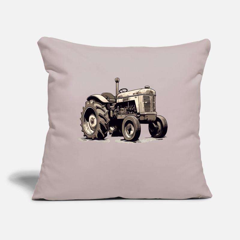 Altmodischer Traktor Sofakissenbezug 45 x 45 cm