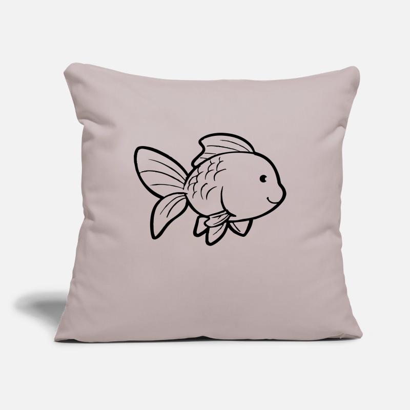 Goldfish Sofa pillowcase 17,3'' x 17,3'' (45 x 45 cm)