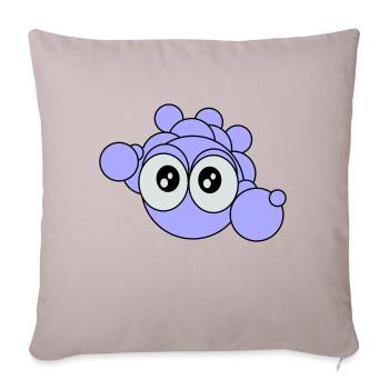 Bubbles - Sofa pillowcase 17,3'' x 17,3'' (45 x 45 cm) - light taupe - Front