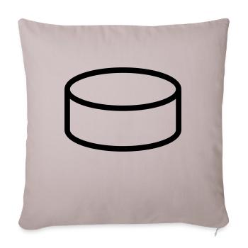 haut de forme - Housse de coussin décorative 45 x 45 cm - taupe clair - Devant