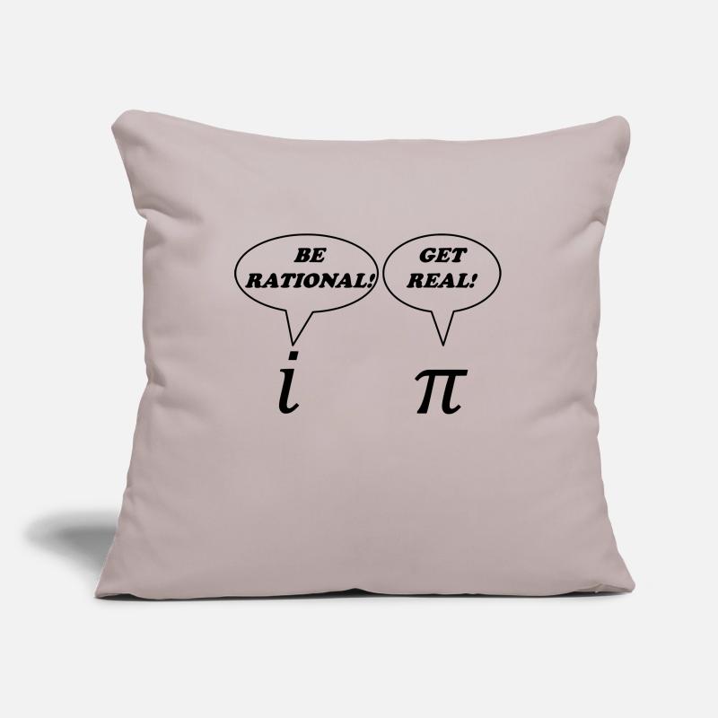 Math: Get Real Housse de coussin décorative 45 x 45 cm
