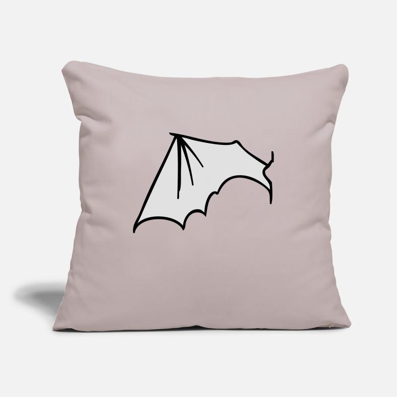 batwing_left Sofa pillowcase 17,3'' x 17,3'' (45 x 45 cm)