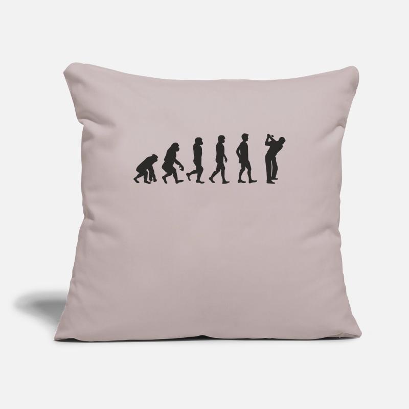 Evolution Golf Housse de coussin décorative 45 x 45 cm