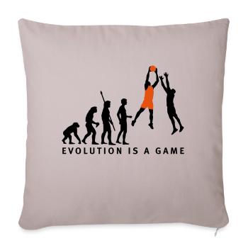 evolution_basketball_072011_d_2c - Sofa pillowcase 17,3'' x 17,3'' (45 x 45 cm) - light taupe - Front