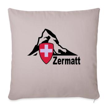zermatt - Sofa pillowcase 17,3'' x 17,3'' (45 x 45 cm) - light taupe - Front
