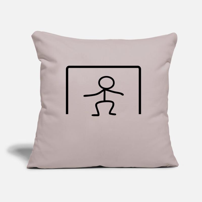 Stick Figures Gate Sofa pillowcase 17,3'' x 17,3'' (45 x 45 cm)