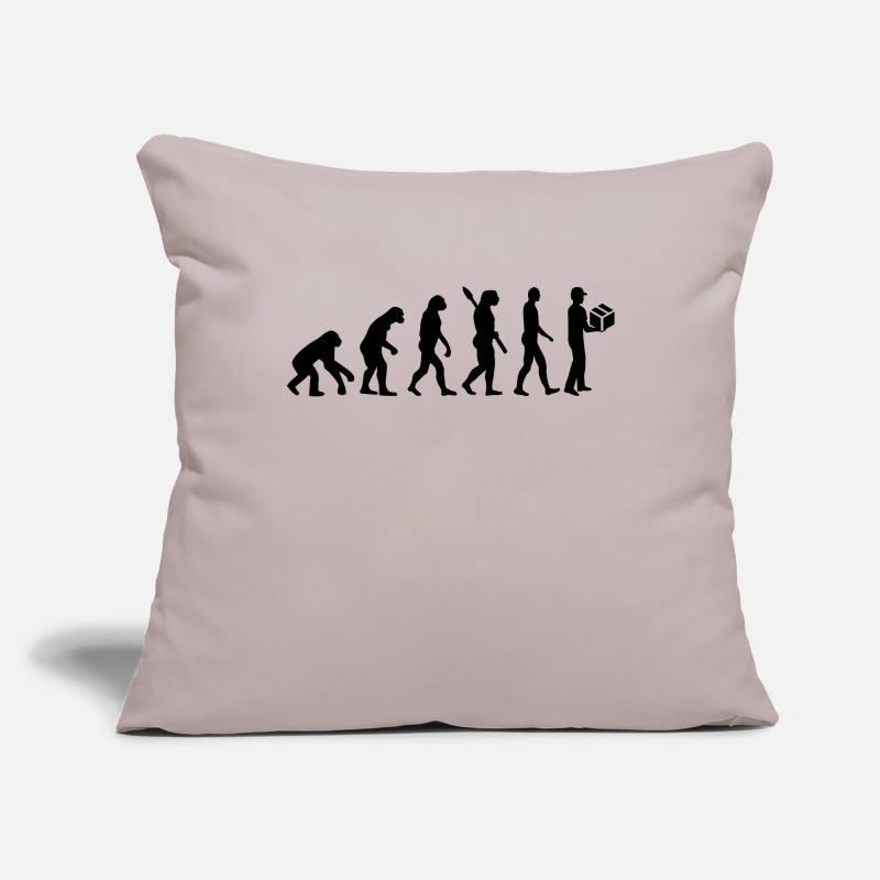 Evolution delivery man Sofa pillowcase 17,3'' x 17,3'' (45 x 45 cm)