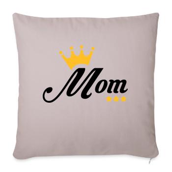 Mum / Mom / Baby / Mummy / Mother's day / Birth - Sofa pillowcase 17,3'' x 17,3'' (45 x 45 cm) - light taupe - Front
