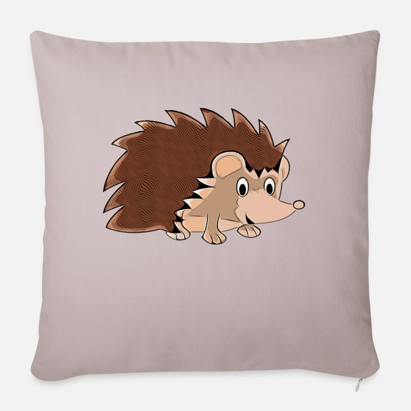 igel - Sofakissenbezug 45 x 45 cm - helles Taupe