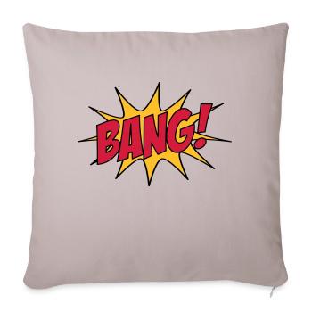 COUP! - Housse de coussin décorative 45 x 45 cm - taupe clair - Devant