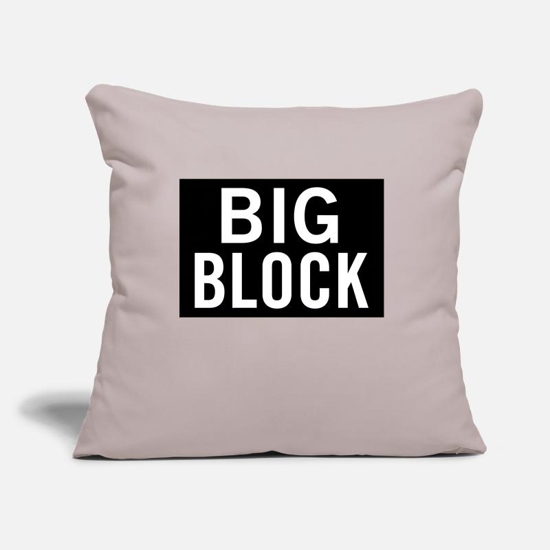 Big Block Sofakissenbezug 45 x 45 cm