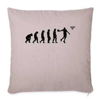 Club de basket-ball Amateurs de basket-ball Joueurs de basket-ball - Housse de coussin décorative 45 x 45 cm - taupe clair - Devant