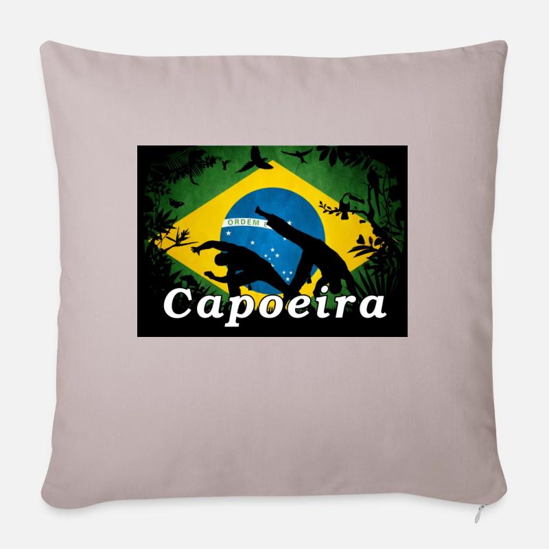capoeira wald brasilien - Sofakissenbezug 45 x 45 cm - helles Taupe
