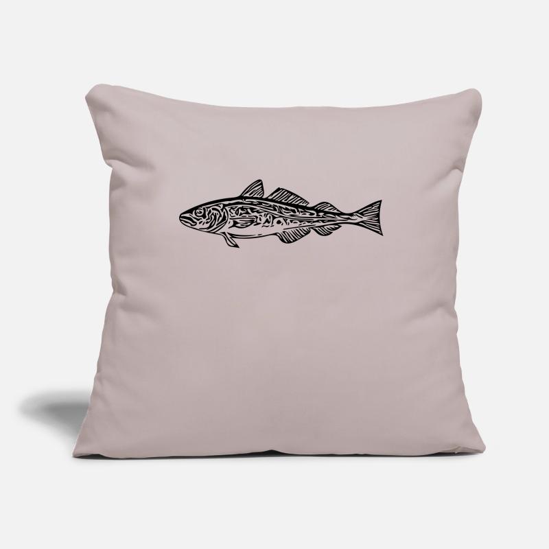cod Sofa pillowcase 17,3'' x 17,3'' (45 x 45 cm)