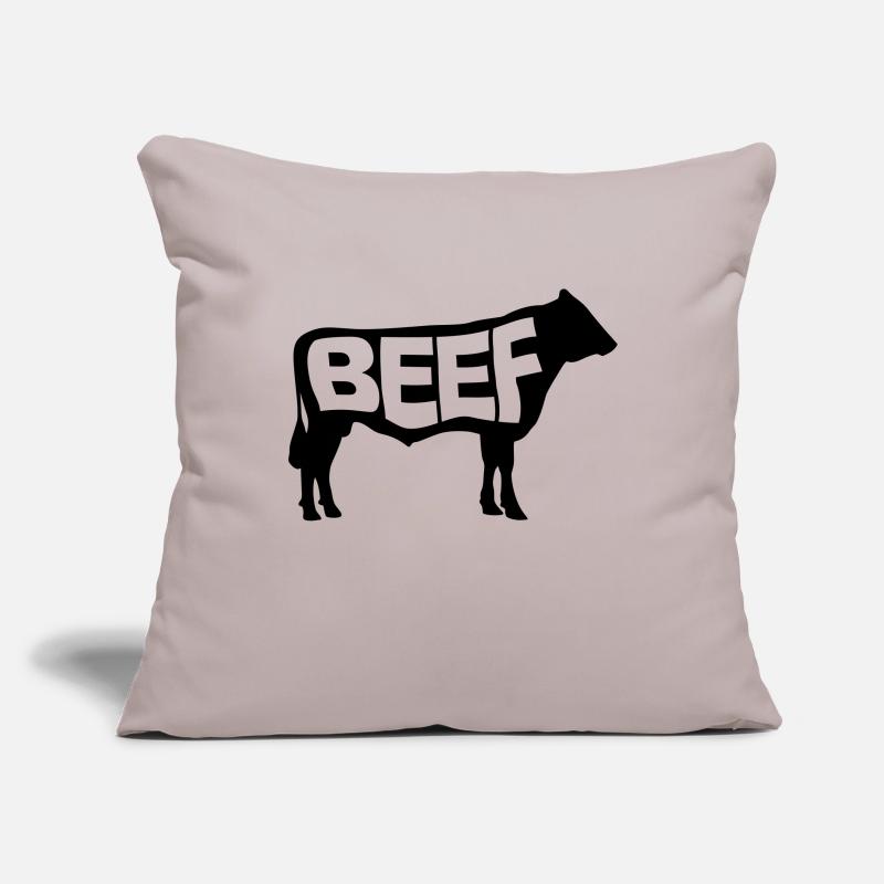 Beef Sofa pillowcase 17,3'' x 17,3'' (45 x 45 cm)