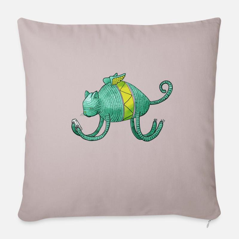 iCat - Sofa pillowcase 17,3'' x 17,3'' (45 x 45 cm) - light taupe