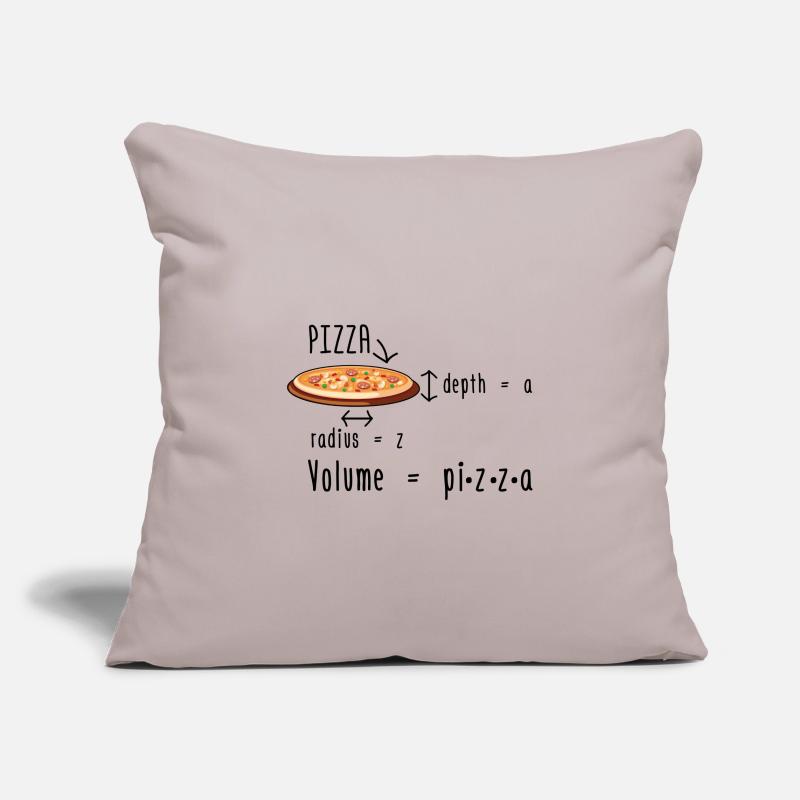 Mathematician Pizza | Math math gift idea Sofa pillowcase 17,3'' x 17,3'' (45 x 45 cm)
