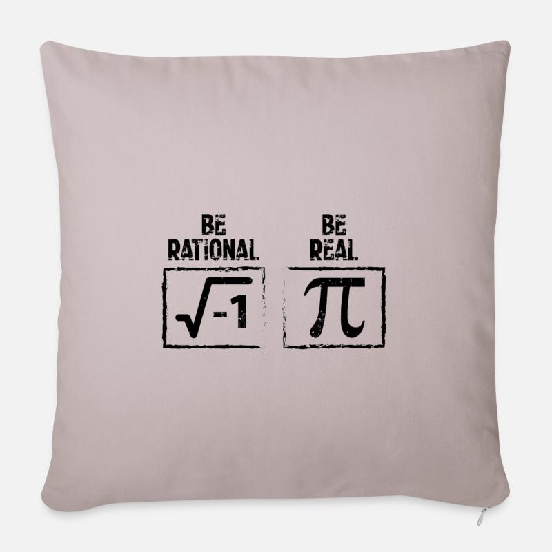 Mathematiker Algebra | Mathematik Lehrer Geschenke - Sofakissenbezug 45 x 45 cm - helles Taupe