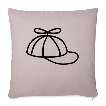 Chapeau d’éolienne Cool Propeller Cap - Housse de coussin décorative 45 x 45 cm - taupe clair - Devant