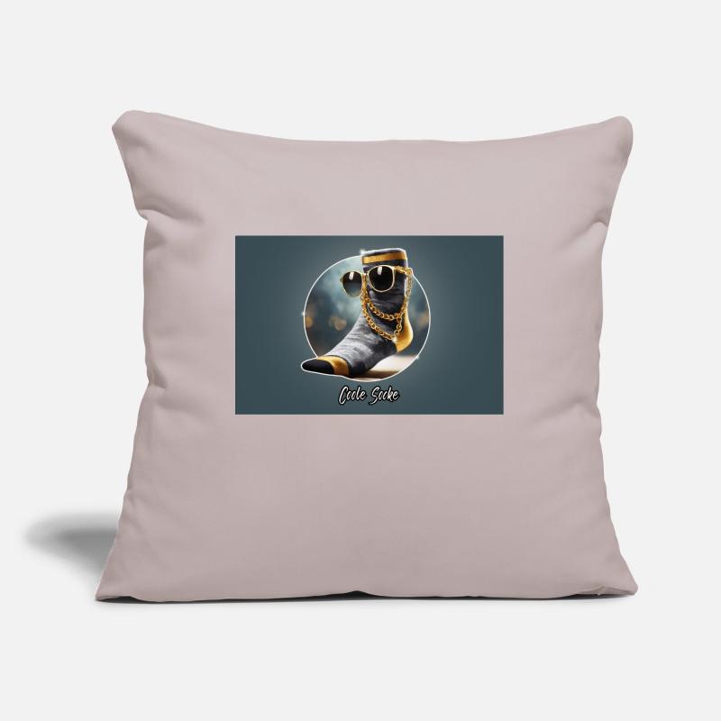 Pun ambiguous german expression – Coole Socke Sofa pillowcase 17,3'' x 17,3'' (45 x 45 cm)