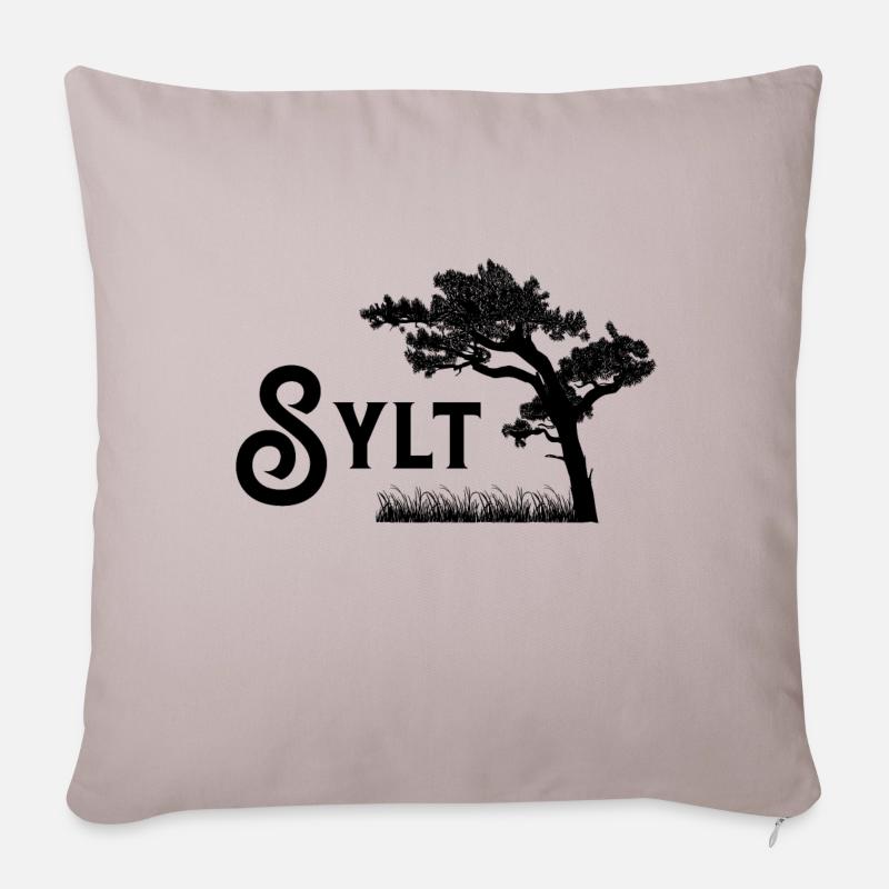 Sylt - Sofakissenbezug 45 x 45 cm - helles Taupe