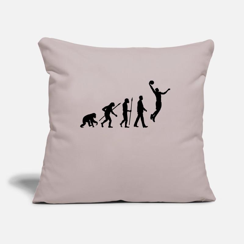 evolution_basketball_102012_a_1c Housse de coussin décorative 45 x 45 cm