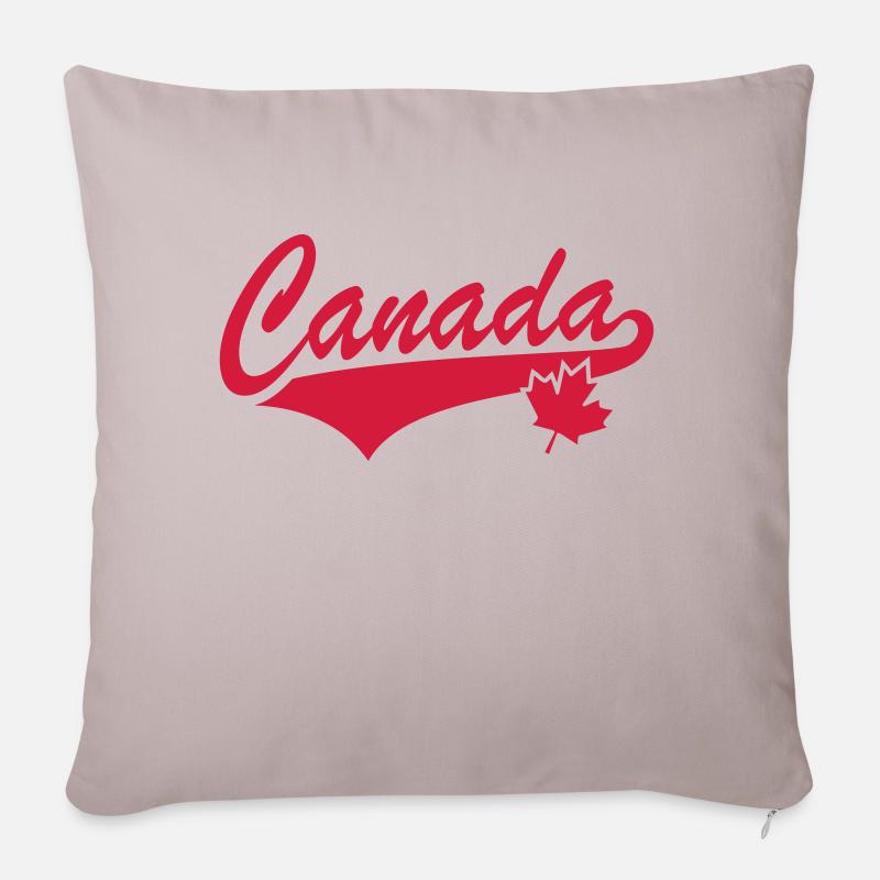 Canada - Sofa pillowcase 17,3'' x 17,3'' (45 x 45 cm) - light taupe