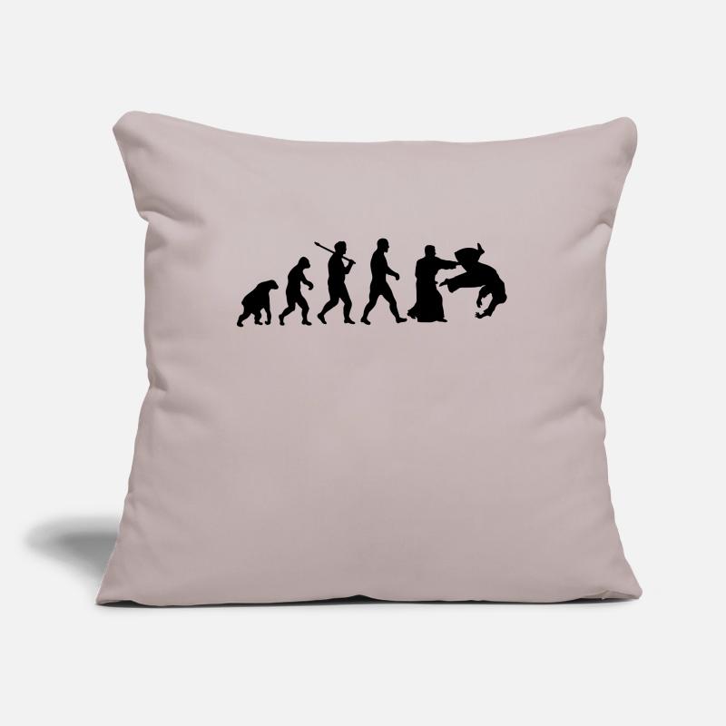 Evolution: Aïkido Housse de coussin décorative 45 x 45 cm