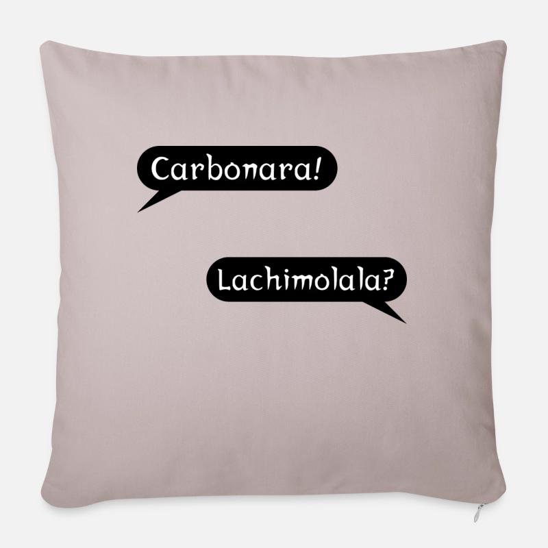 Lachimolala 4 - Sofa pillowcase 17,3'' x 17,3'' (45 x 45 cm) - light taupe