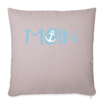 Marin Moin - Housse de coussin décorative 45 x 45 cm - taupe clair - Devant