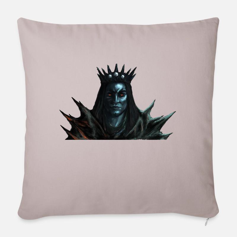 Morgoth Melkor - Housse de coussin décorative 45 x 45 cm - taupe clair