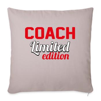 COACH LIMITED EDITION 275GD01 - Sofa pillowcase 17,3'' x 17,3'' (45 x 45 cm) - light taupe - Front