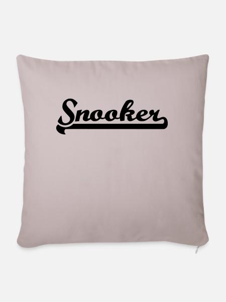 Snooker - Sofakissenbezug 45 x 45 cm - helles Taupe